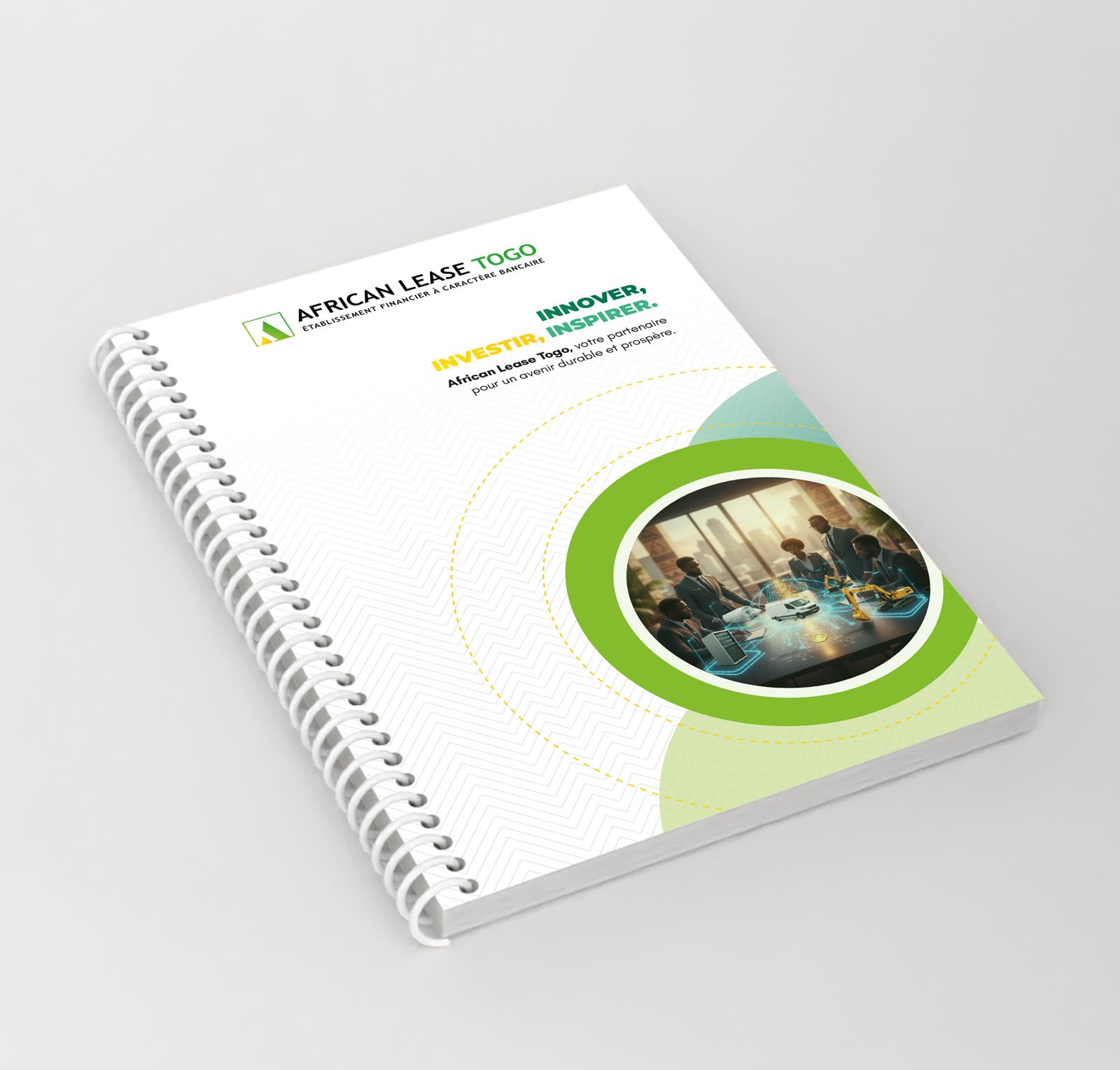Supports de marque African Lease Togo