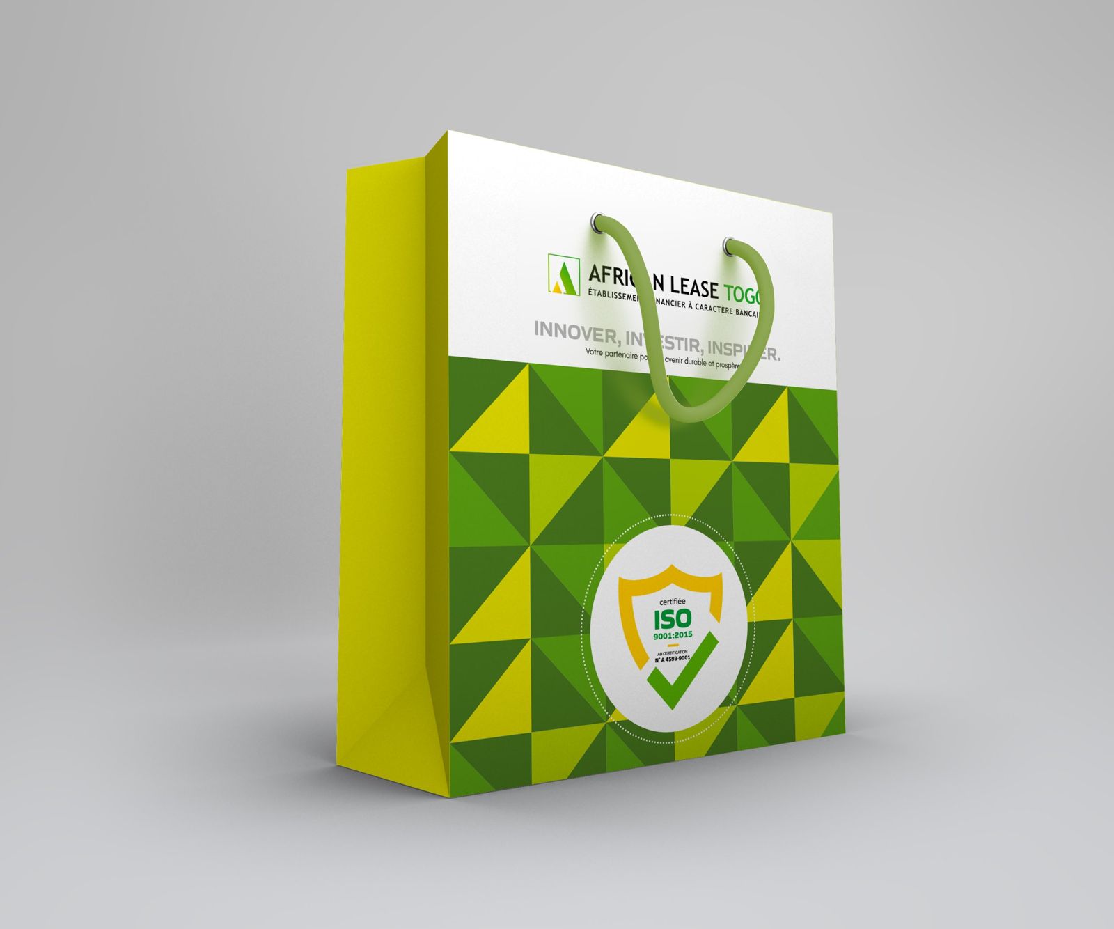 Supports de marque African Lease Togo